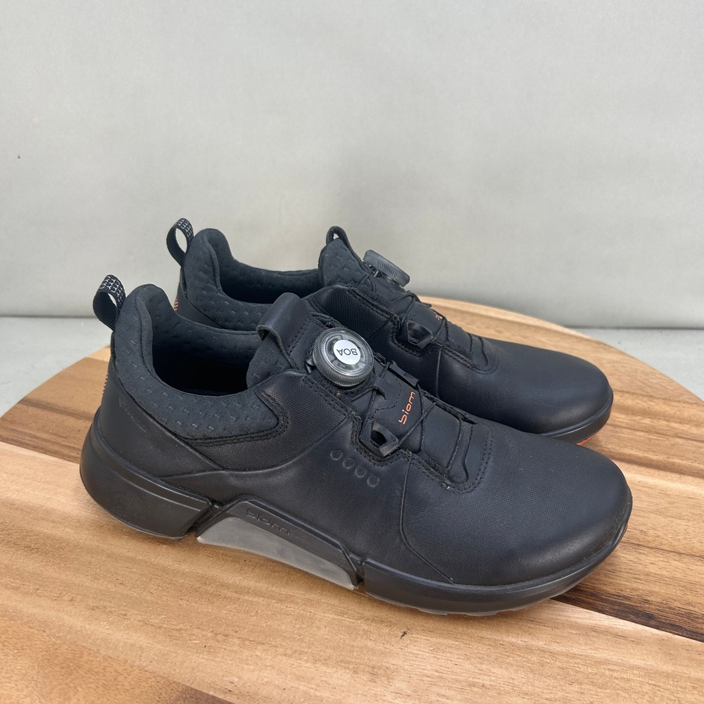 ECCO Biom H4 BOA GTX Waterproof Womens Golf Shoes Black Size 6.5 / 37 Leather
